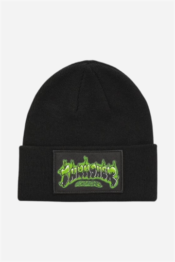 Thrasher Beanie Airbrush Patch - Svart